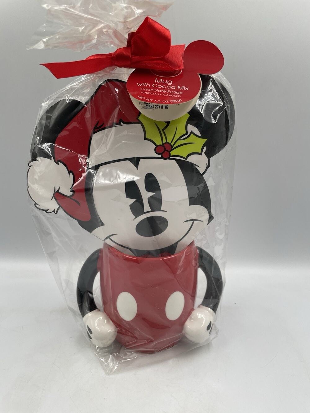 GALERIE- DISNEY MICKEY MOUSE Mug With Double Chocolate Cocoa Mix NEW Coffee Mug